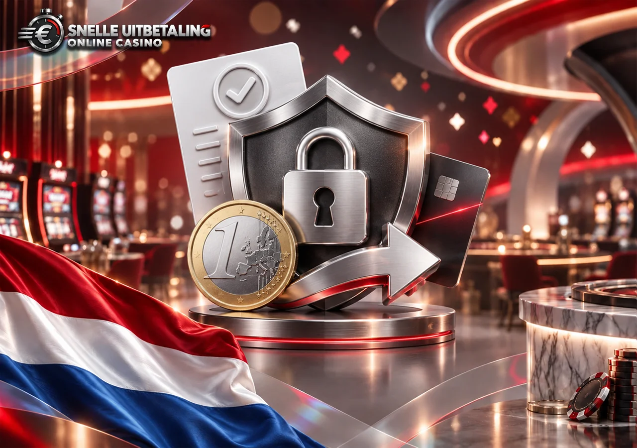Recht op tijdige uitbetaling uitgebeeld met schild, euroteken en bankoverschrijving.